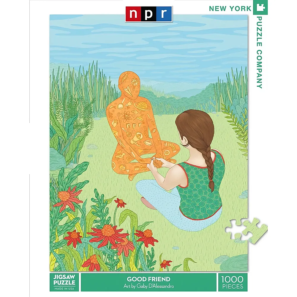 New York Puzzle Company Good Friend - 1000 Teile