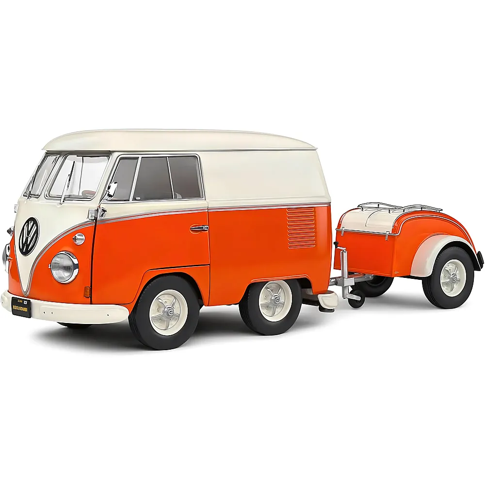 Solido 1:18 VW Kool Kombi 2023 Weiss/Orange