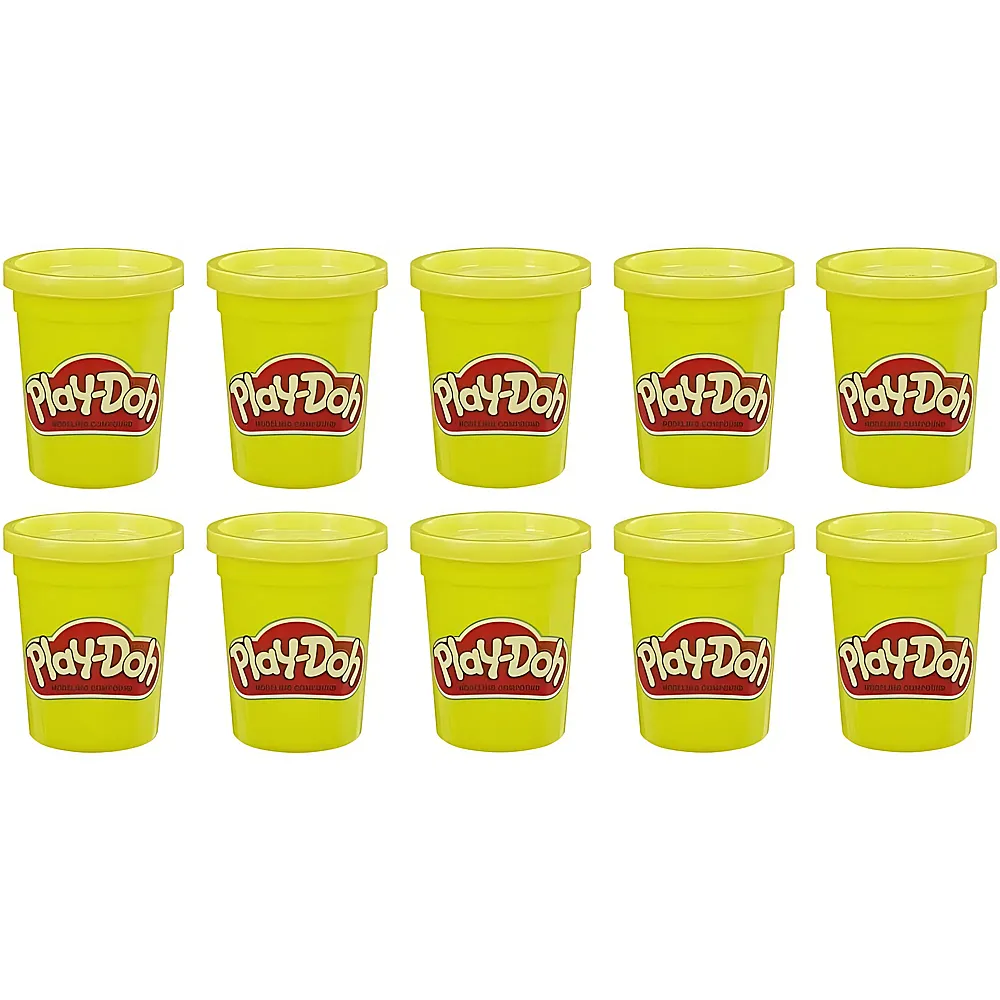 Play-Doh Classic Spielknete Gelb - 12x 112 g
