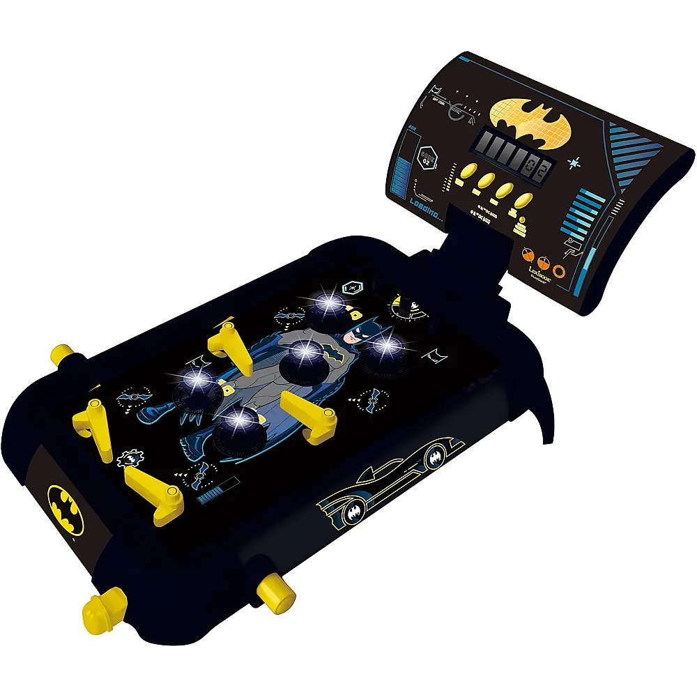 Lexibook Batman Elektronischer Flipper mit Lichtern und Ger�uscheffekten