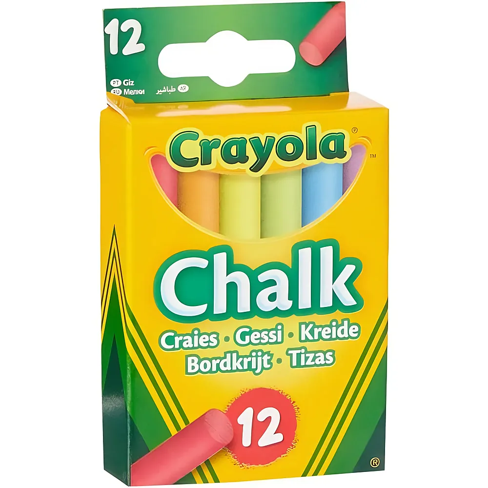 Crayola Kreidefarbe - 12 Teile