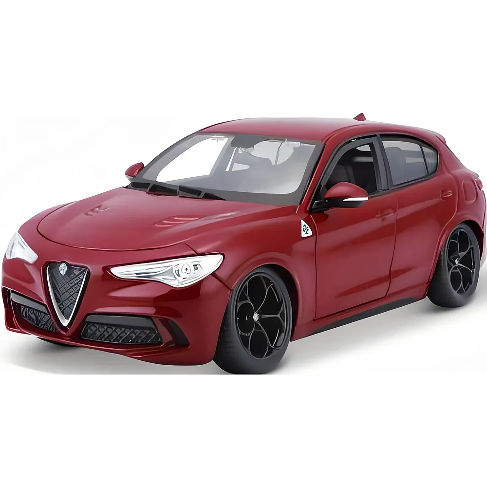 Bburago 1:24 Alfa Romeo Stelvio Dunkelrot