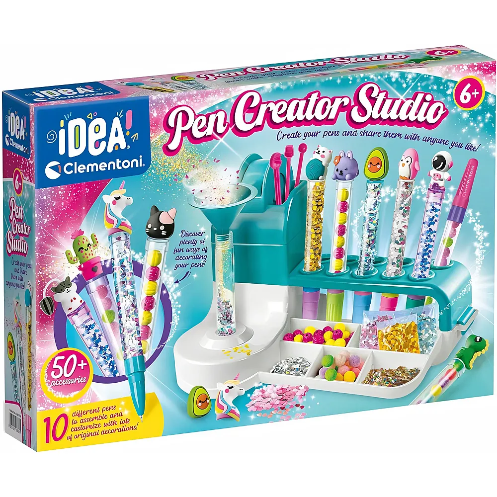 Clementoni Idea Stift-Atelier mit �ber 50 Accessoires
