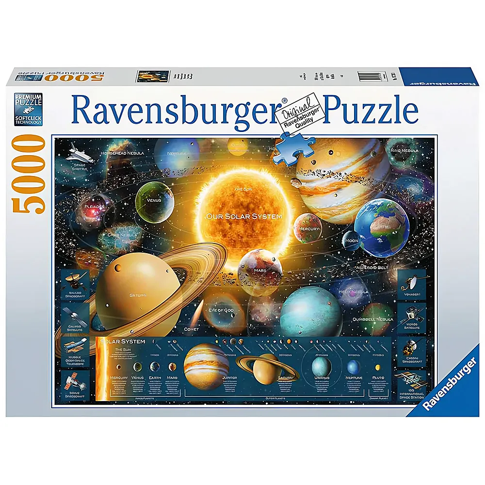 Ravensburger Puzzle Planetsystem 5000Teile
