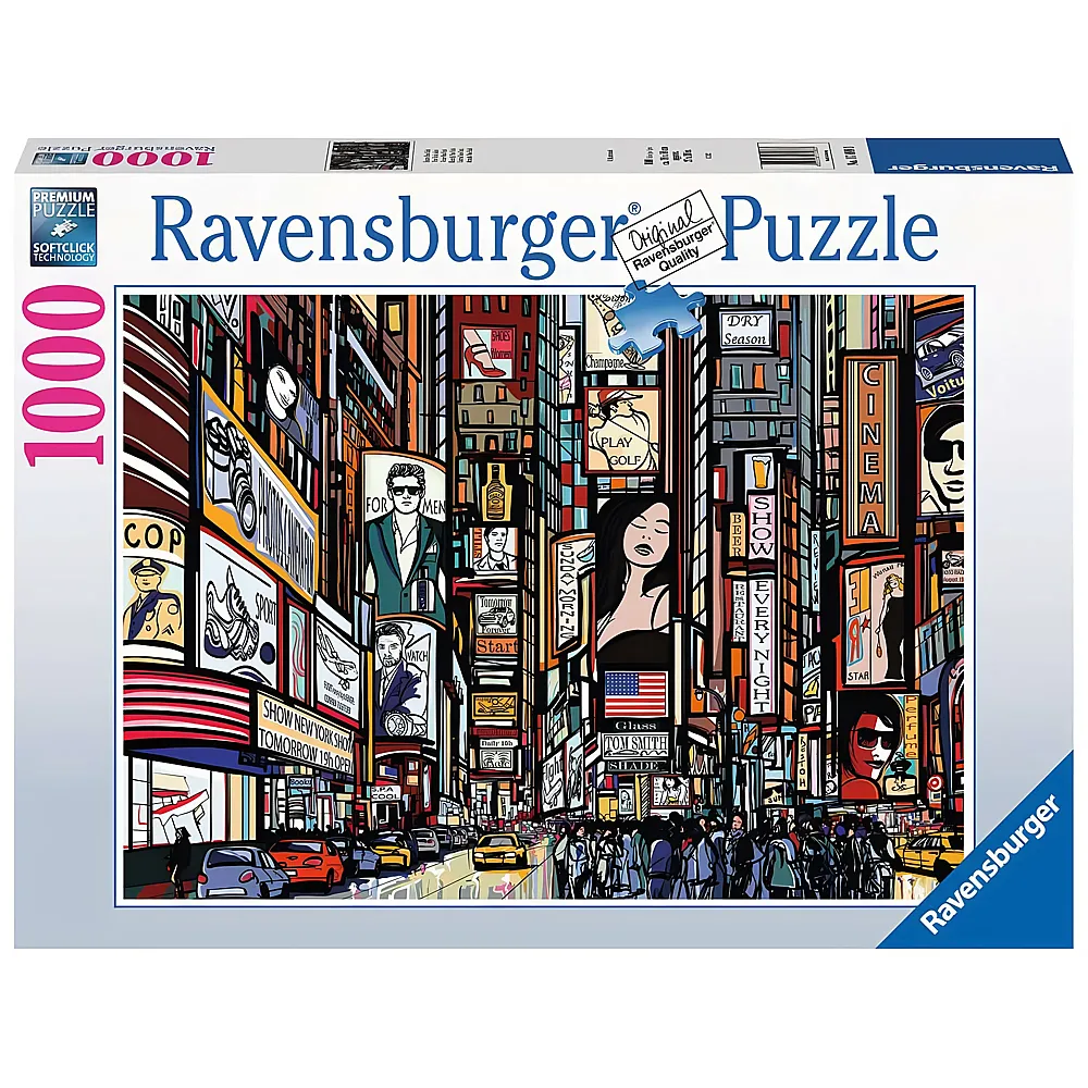 Ravensburger Puzzle Buntes New York 1000Teile
