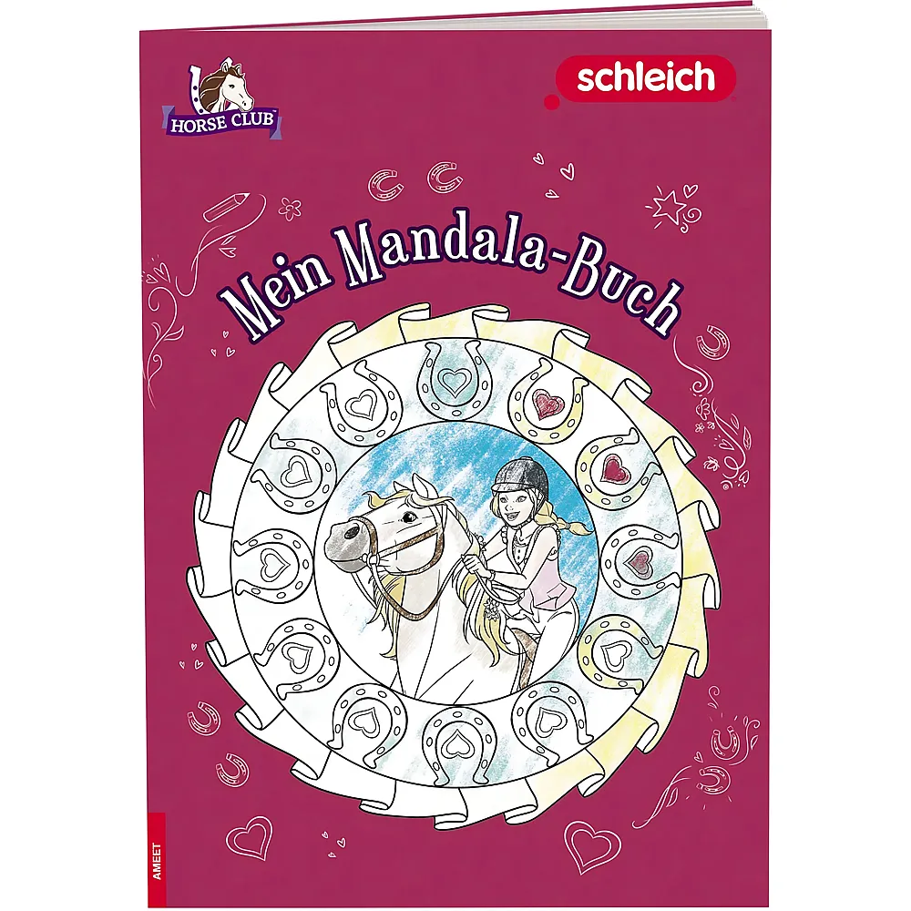 Ameet SCHLEICH Horse Club  Mein Mandala-Buch
