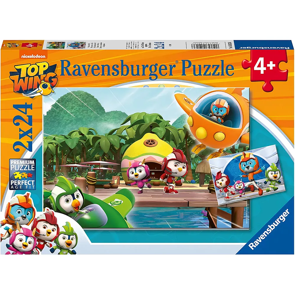 Ravensburger 2 Puzzles - Top Wing - 24 Teile