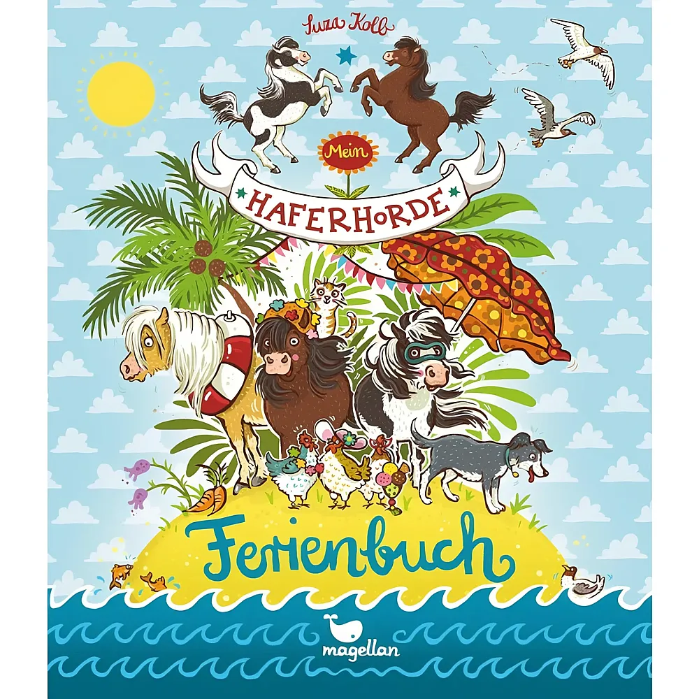 meinspielzeug - Magellan Mein Haferhorde-Ferienbuch: Ein kreatives Reisetagebuch f�r Pferdefans | Reisen