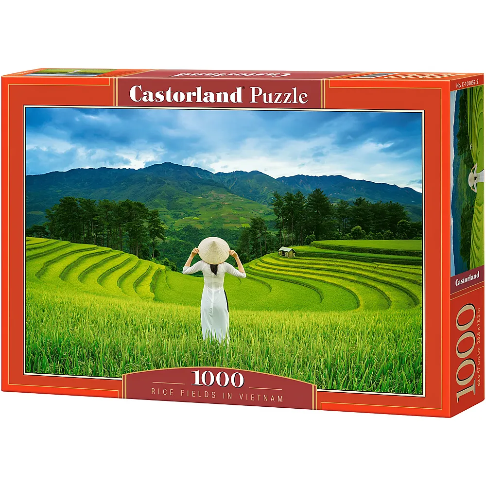 Castorland Puzzle Rice Fields in Vietnam 1000Teile