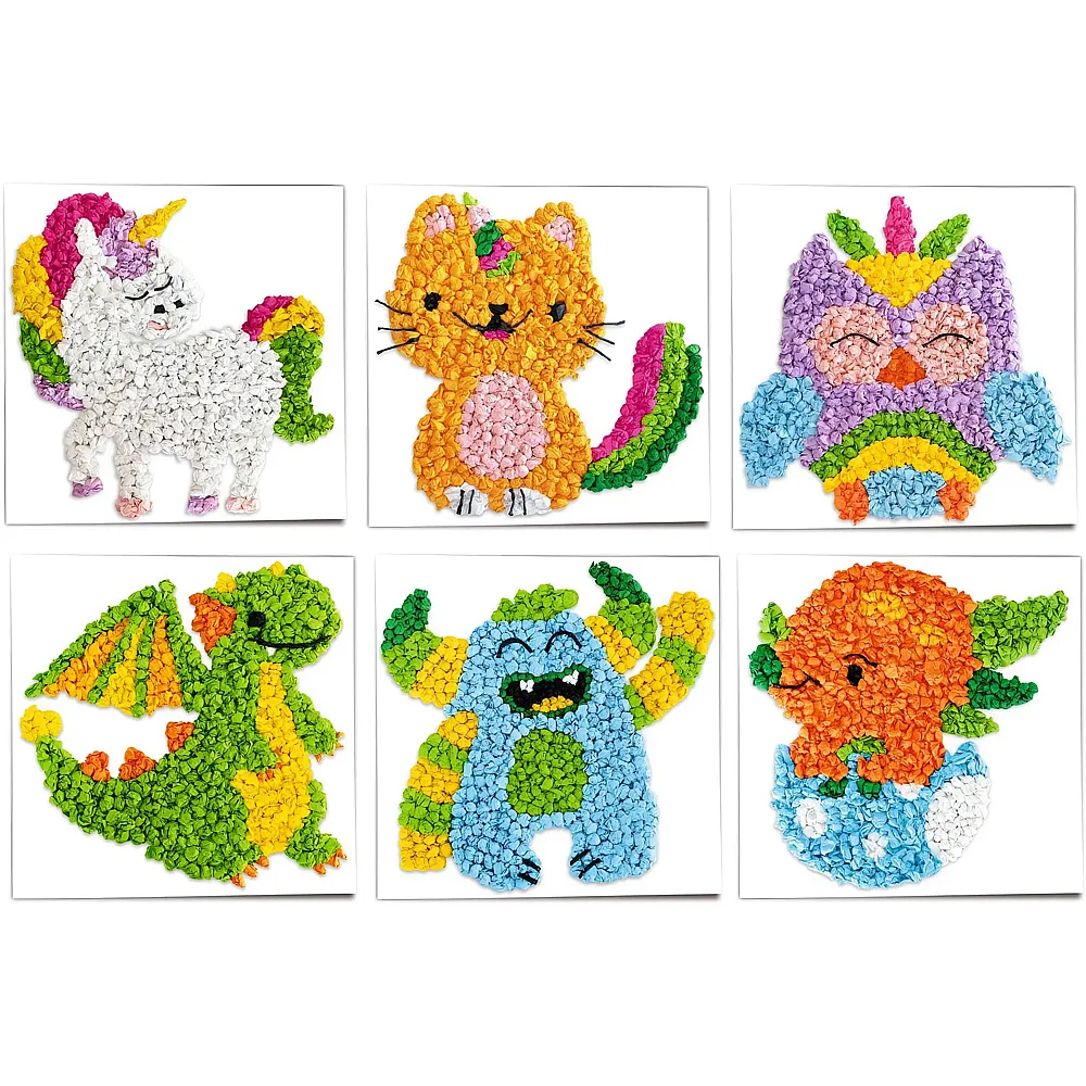 Ursus Bastelset Kn�ddelbilder Fantasietiere