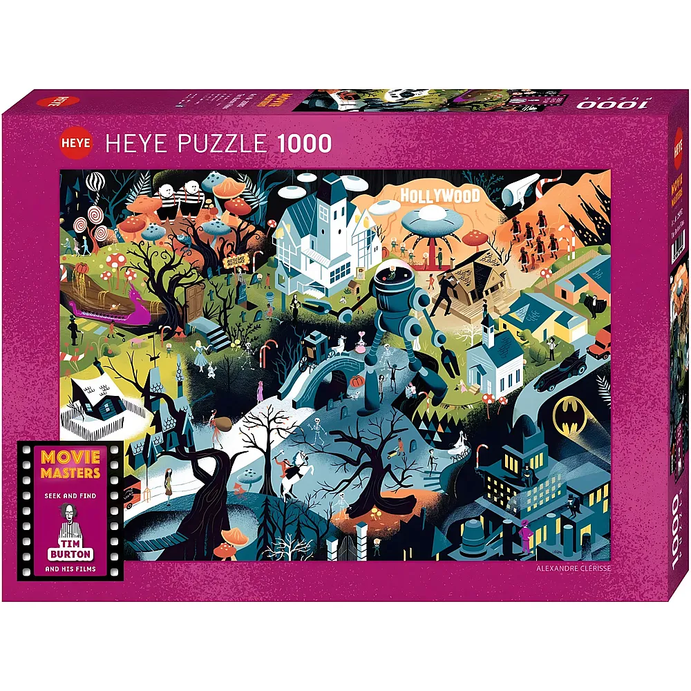 HEYE Puzzle Tim Burton Films 1000Teile