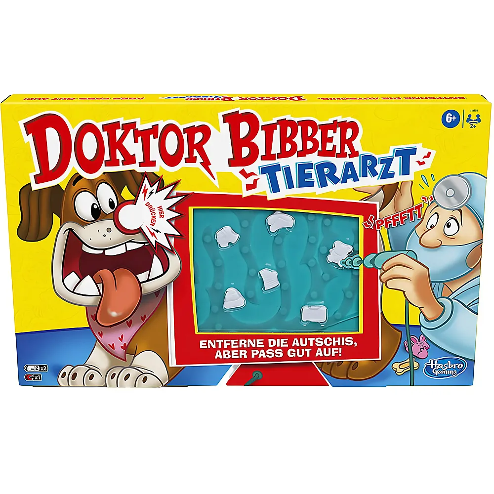 Hasbro Gaming Doktor Bibber Tierarzt