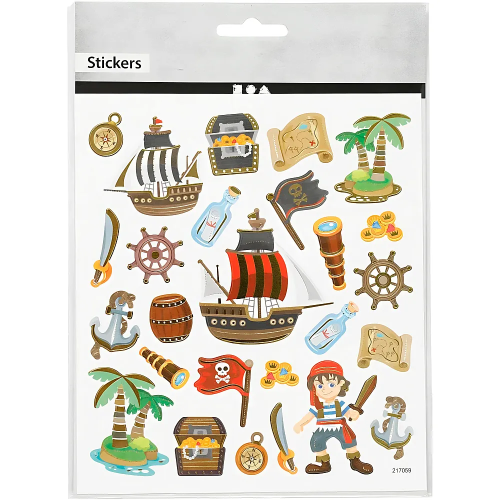 Creativ Company Sticker Piraten