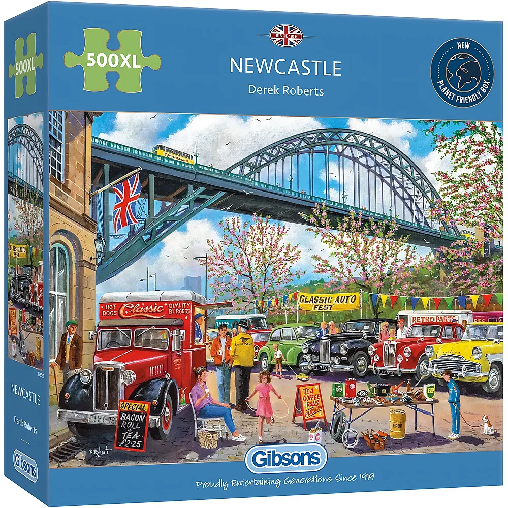 Gibsons Puzzle Derek Roberts Newcastle - 500 Teile