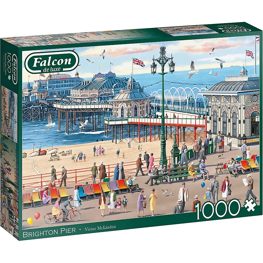 Falcon Puzzle Victor McLindon Brighton Pier - 1000 Teile