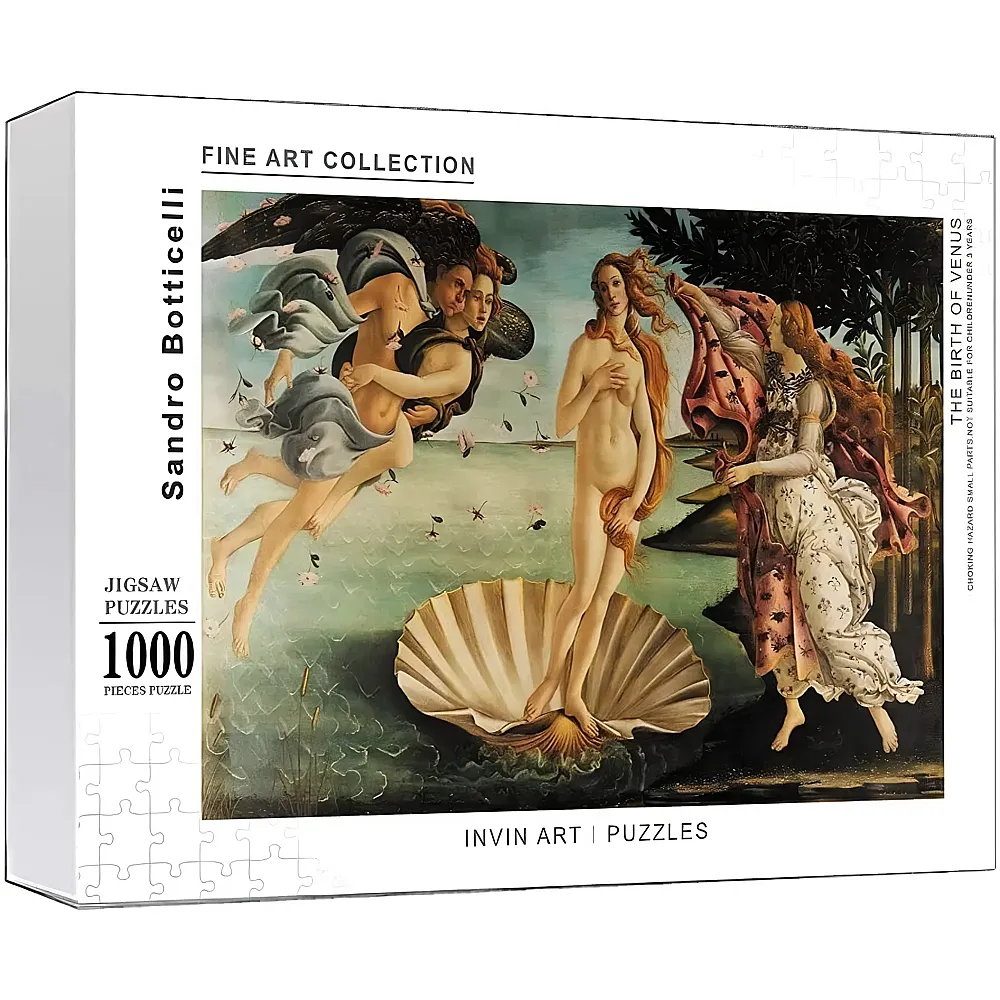 Eurographics Puzzle Fine Art Collection Botticelli: Die Geburt der Venus - 1000 Teile