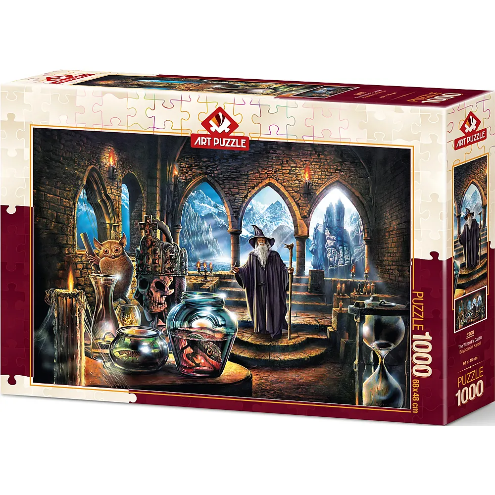 Art Puzzle The Wizard's Castle - 1000 Teile