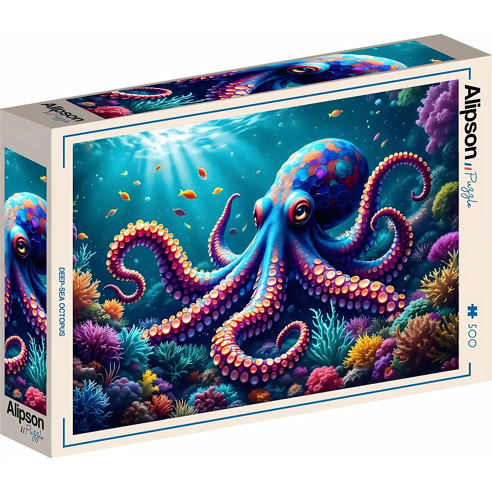 Alipson Puzzle Tiefseetintenfisch 500Teile