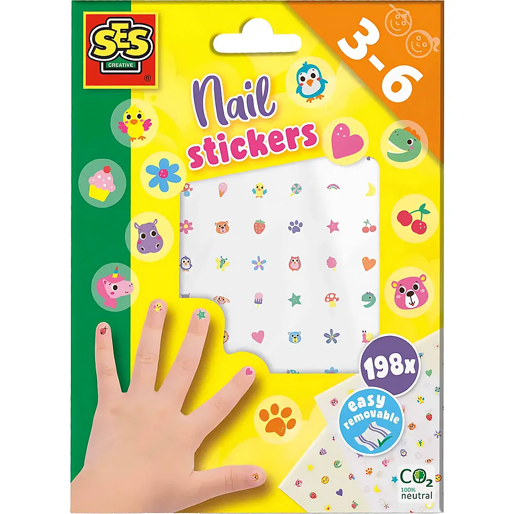SES Nagelsticker