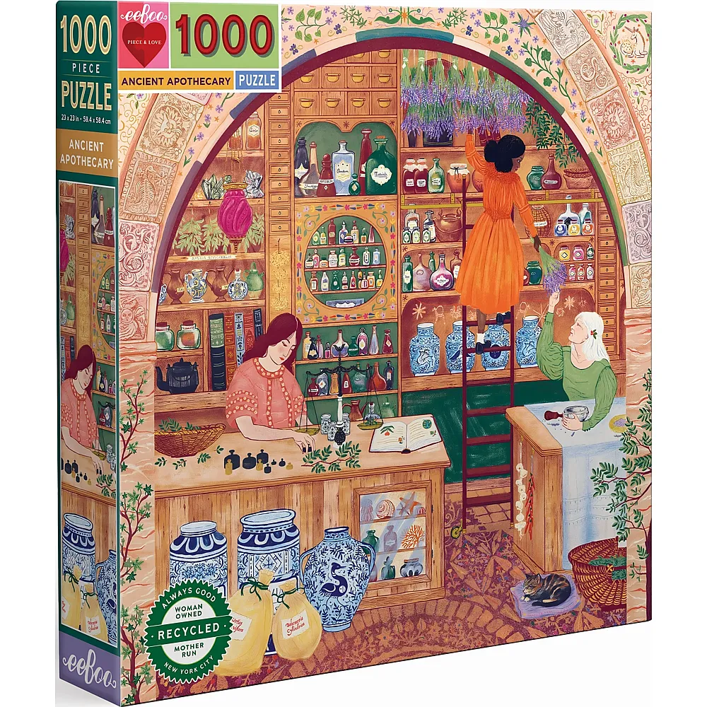 eeBoo Puzzle Ancient Apothecary - 1000 Teile