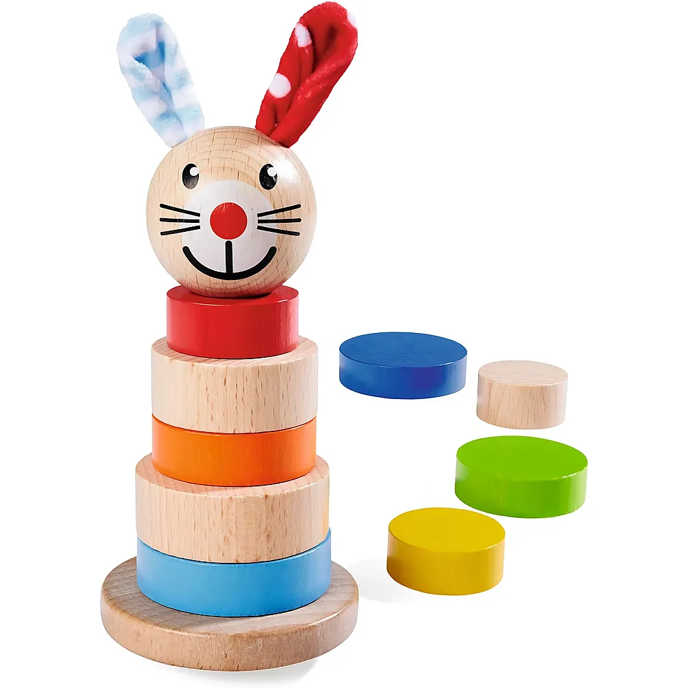 Eichhorn Baby Stapelturm Hase