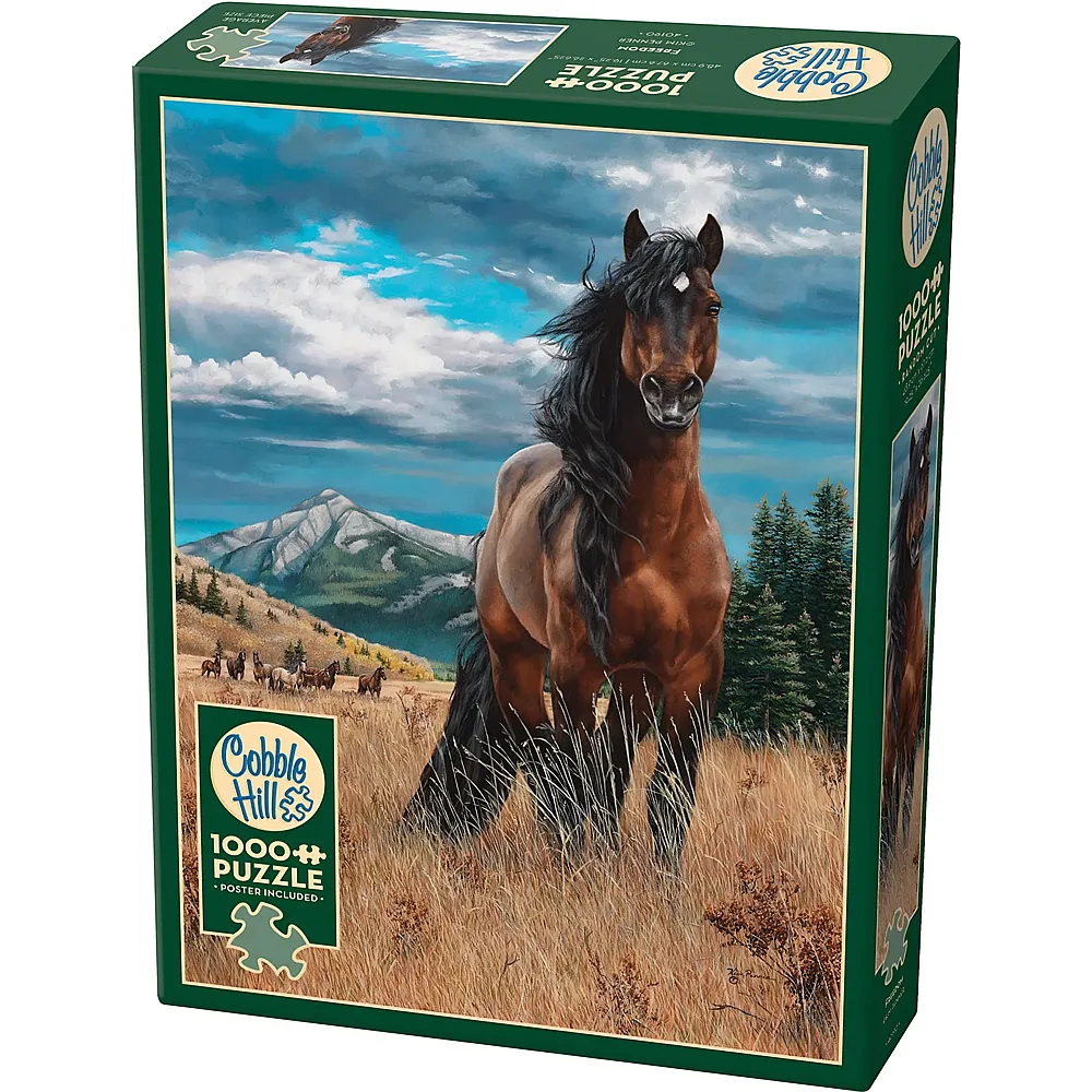 Cobble Hill Puzzle Wildpferd in Freiheit 1000Teile