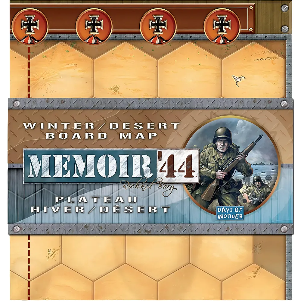 Days of Wonder Memoire 44 Board Winter/desert fr-en