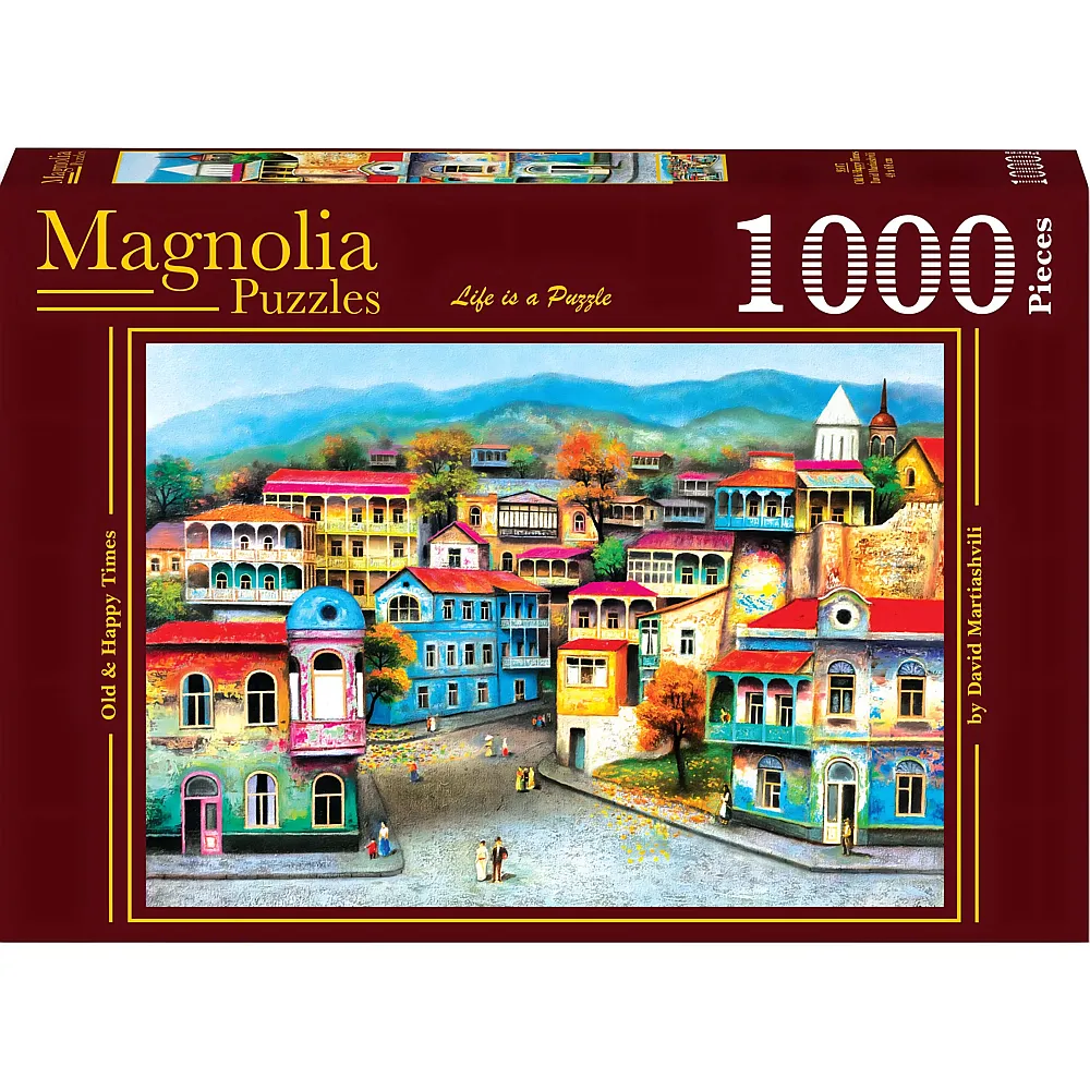 Magnolia Puzzle Puzzle 1000 Teile Alte und gl�ckliche Zeiten