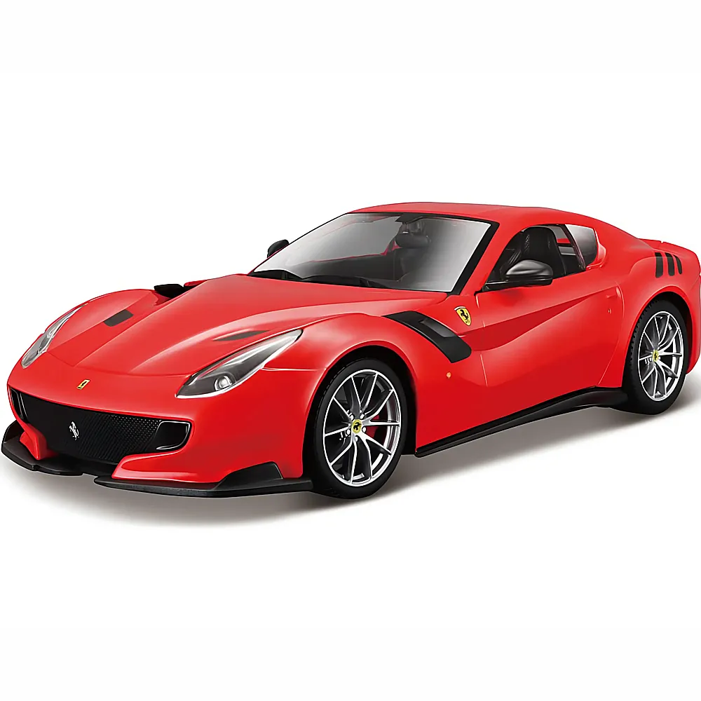 Bburago 1:24 Race & Play Ferrari F12TDF Rot | Die-Cast Modelle