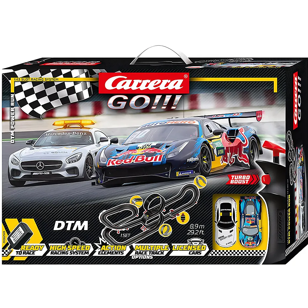 Carrera Go DTM Power Run 8,9m