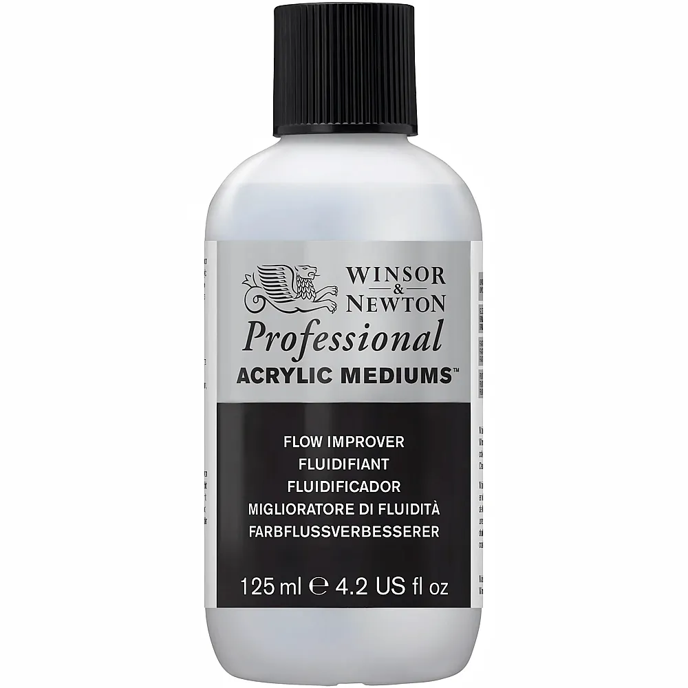 Winsor & Newton W&n Prof. Acryl Malmittel Farbflussverbesserer 125ml Flasche