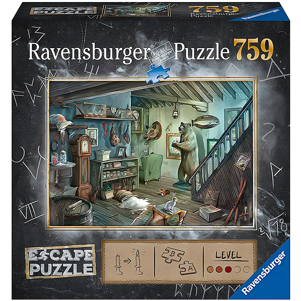Ravensburger Puzzle Escape Forbidden Basement 759Teile