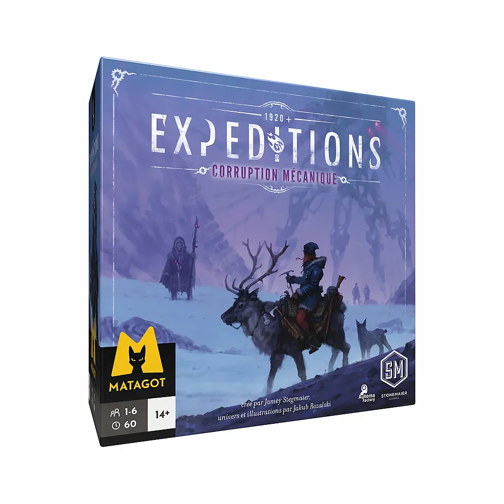 Stonemaier Games Expeditions Ext. Corruption Mecanique FR