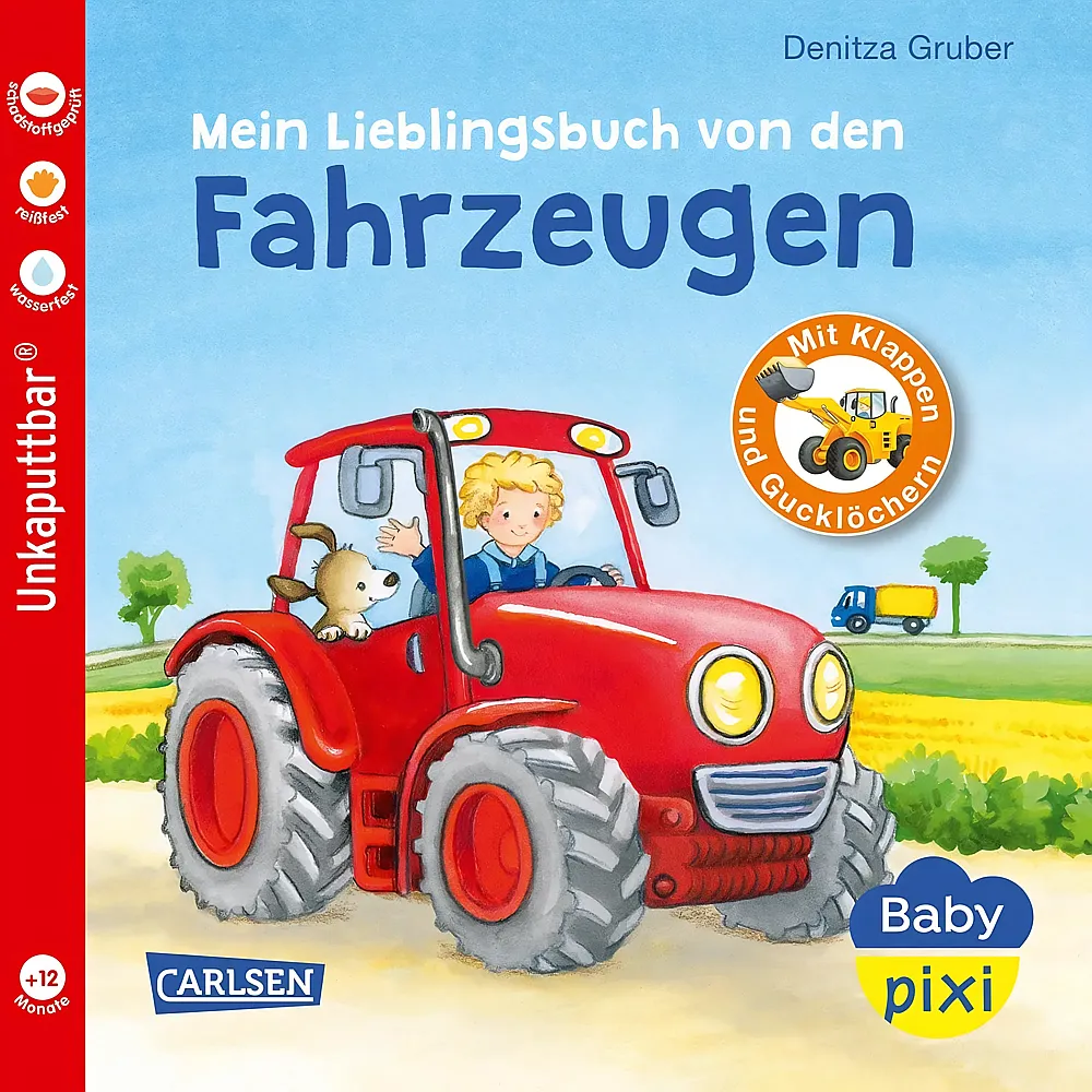 meinspielzeug - Carlsen Baby Pixi Mein Lieblingsbuch von den Fahrzeugen Nr.68 | Babyb�cher