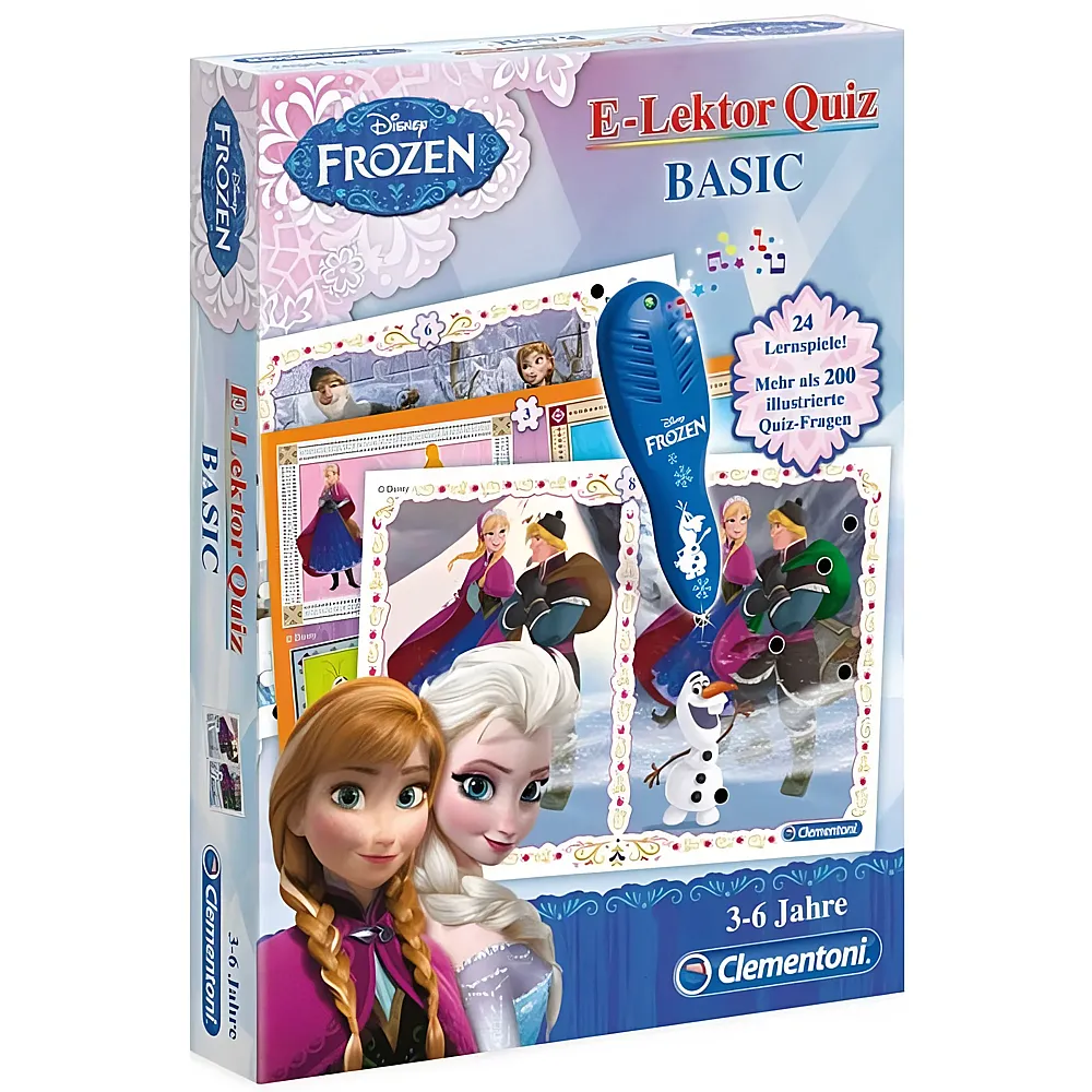 Clementoni Disney Frozen E-Lektor Quiz Basic