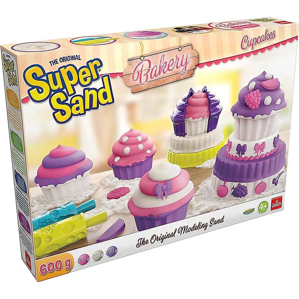 Goliath Super Sand Cupcakes Bakery 600g