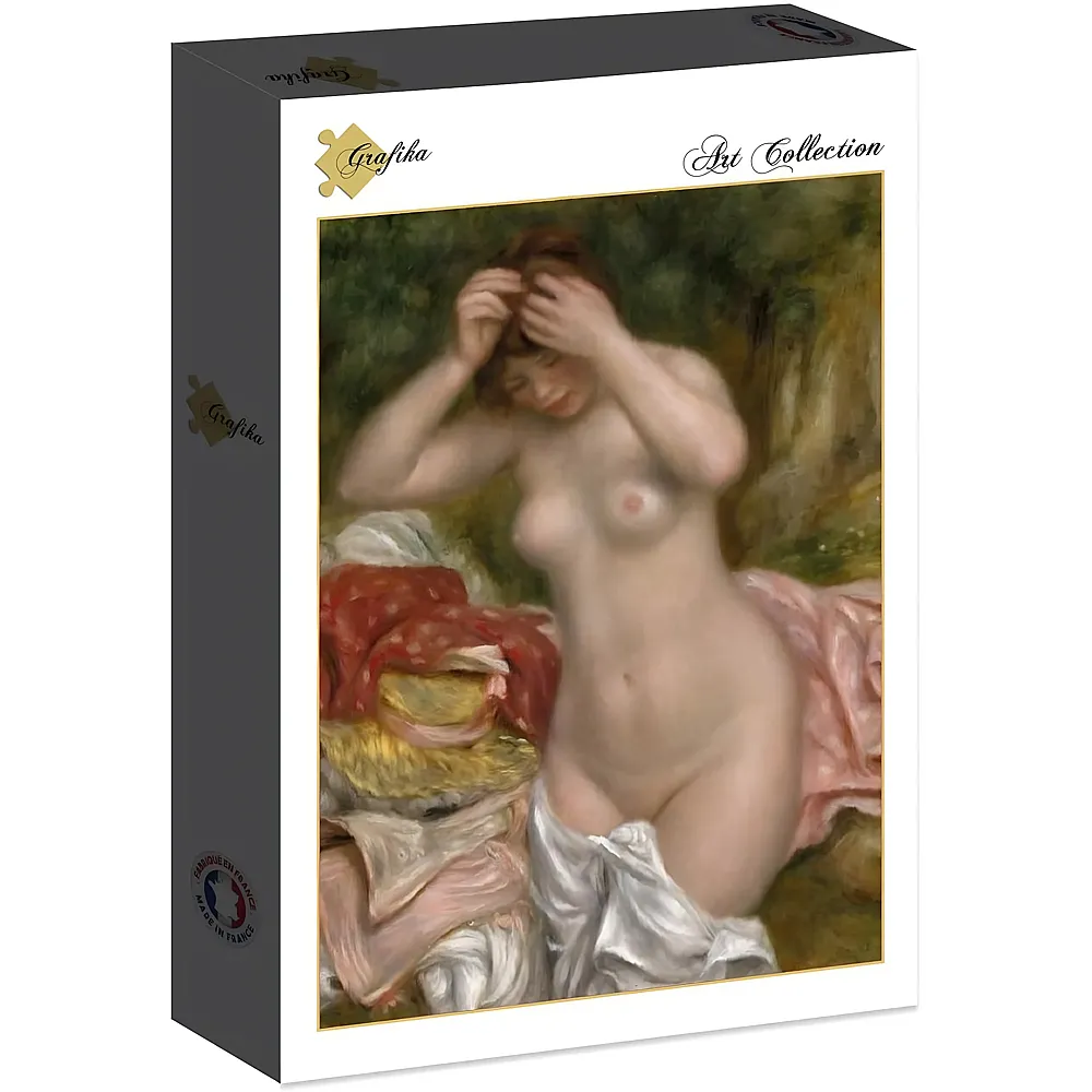 Grafika Puzzle Art Collection Auguste Renoir: Bather Arranging Her Hair, 1893 - 2000 Teile