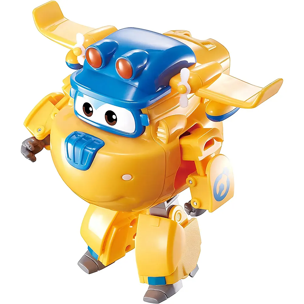 Alpha Toys Super Wings Transforming Construction Donnie - 12 cm