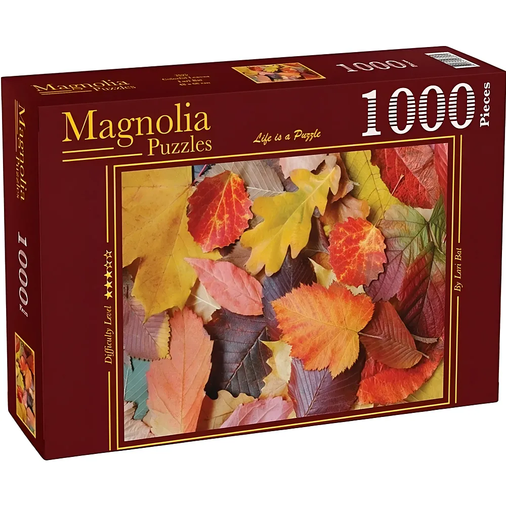 Magnolia Puzzle Colorful Leaves 1000Teile