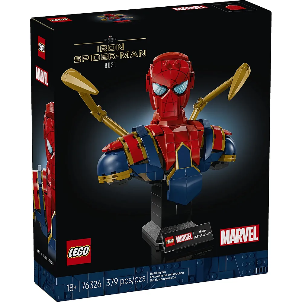 LEGO Marvel Super Heroes Spiderman Iron Spider-Man B�ste 76326