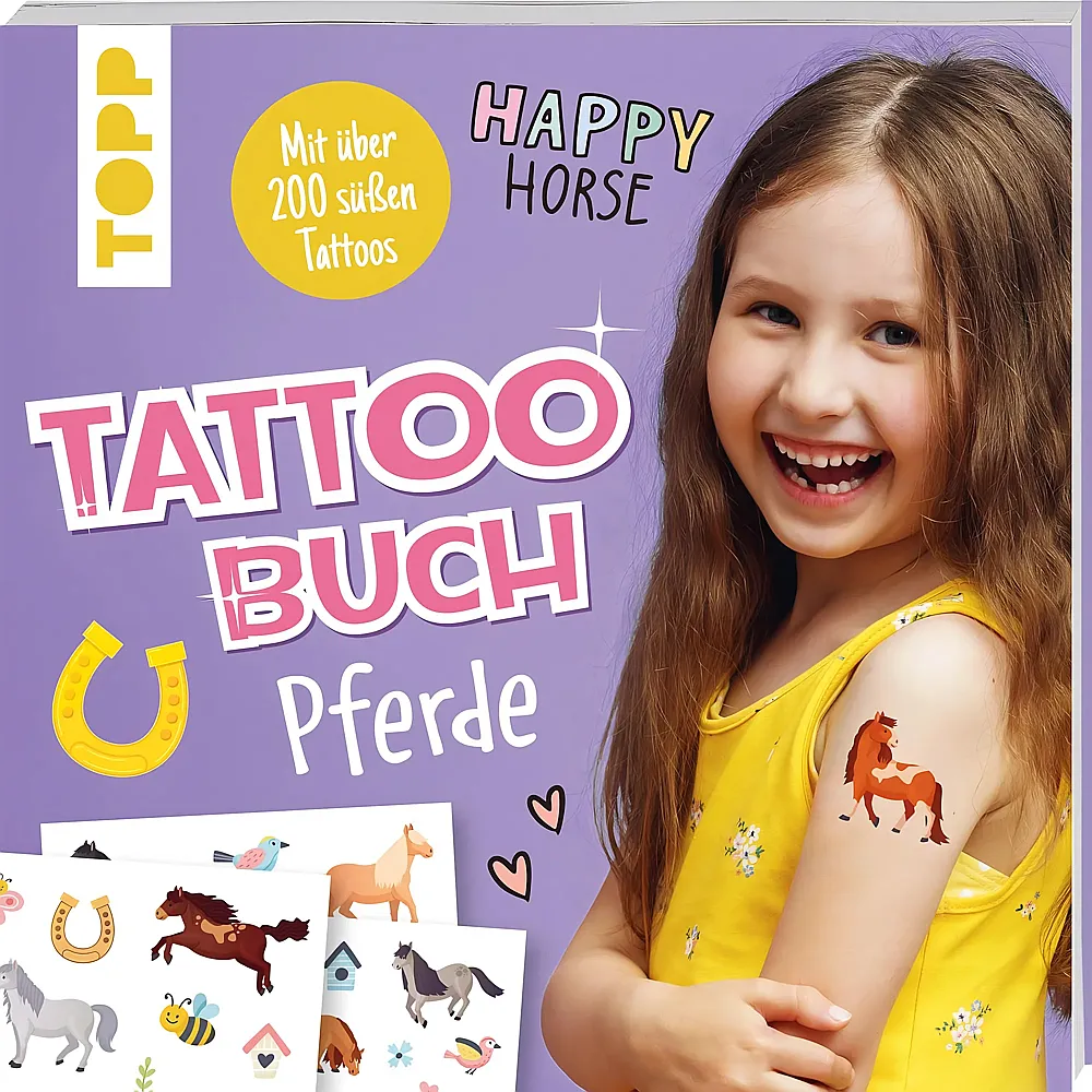Frechverlag Topp Tattoobuch Pferde: Mit �ber 200 pferdestarken Tattoos