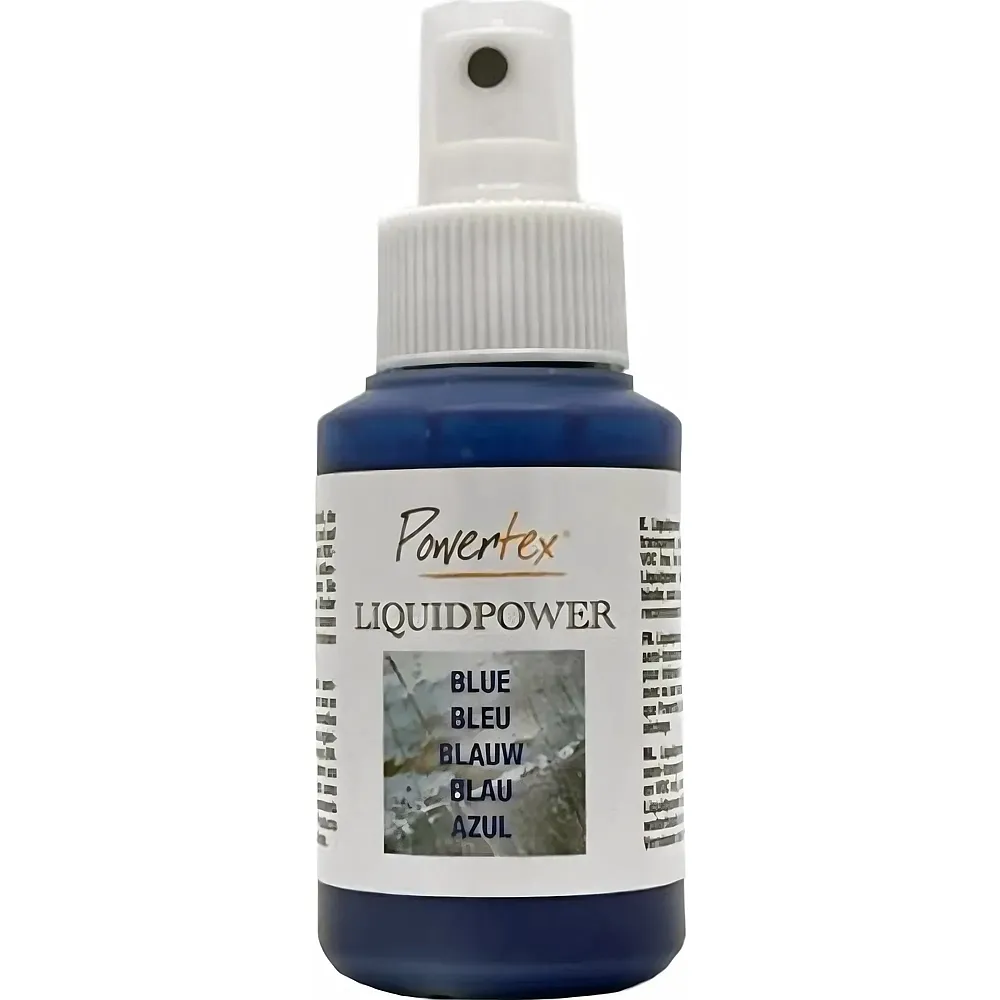 Powertex Pigmente Flssig Blau 100ml - Suche