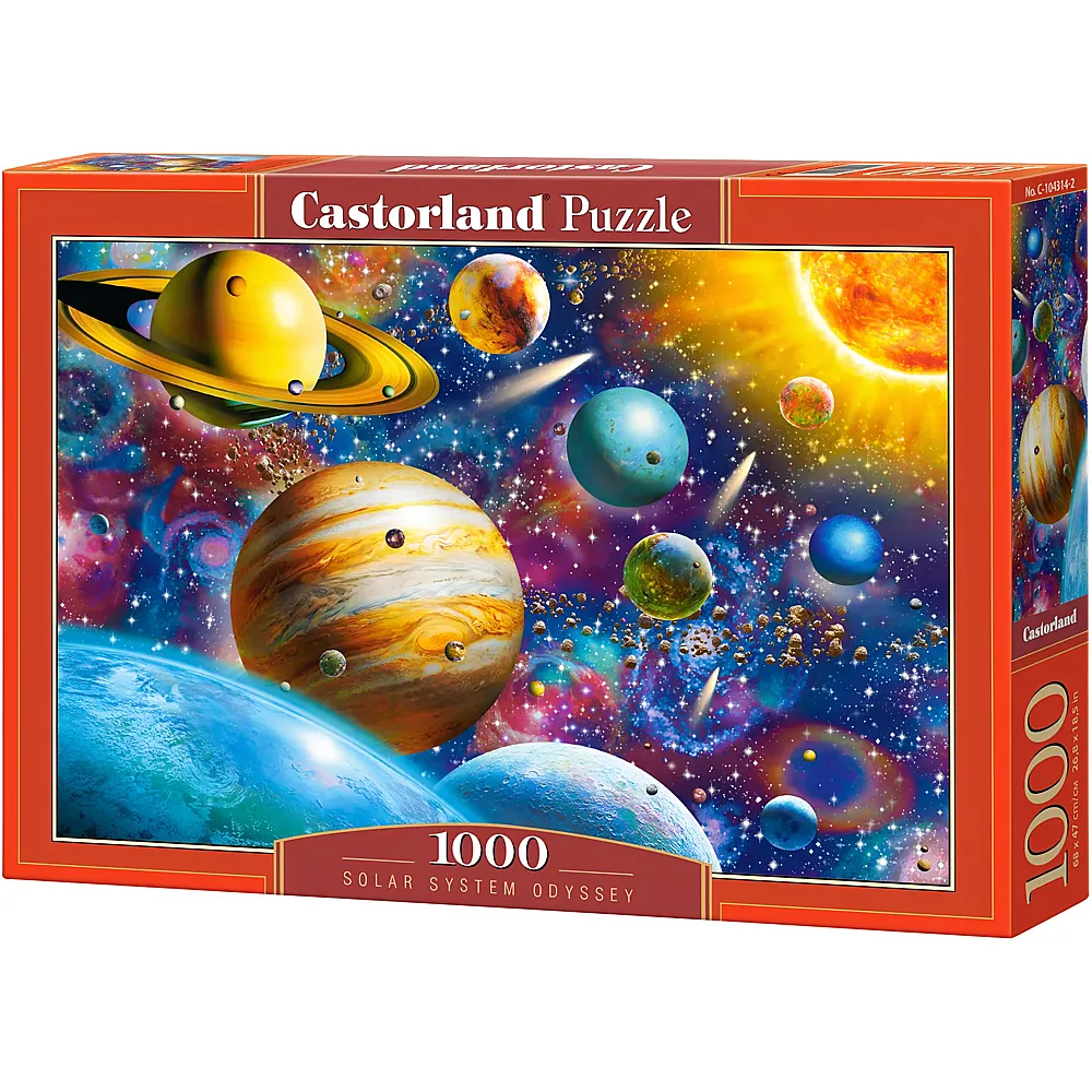 Castorland Puzzle Solar System Odyssey 1000Teile