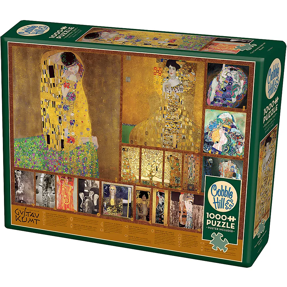 Cobble Hill Puzzle The Golden Age of Klimt 1000Teile