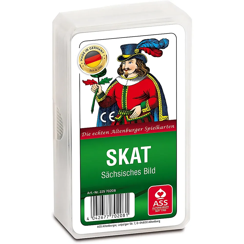 ASS Altenburger Skat, s�chsisches Bild, Kartenspiel