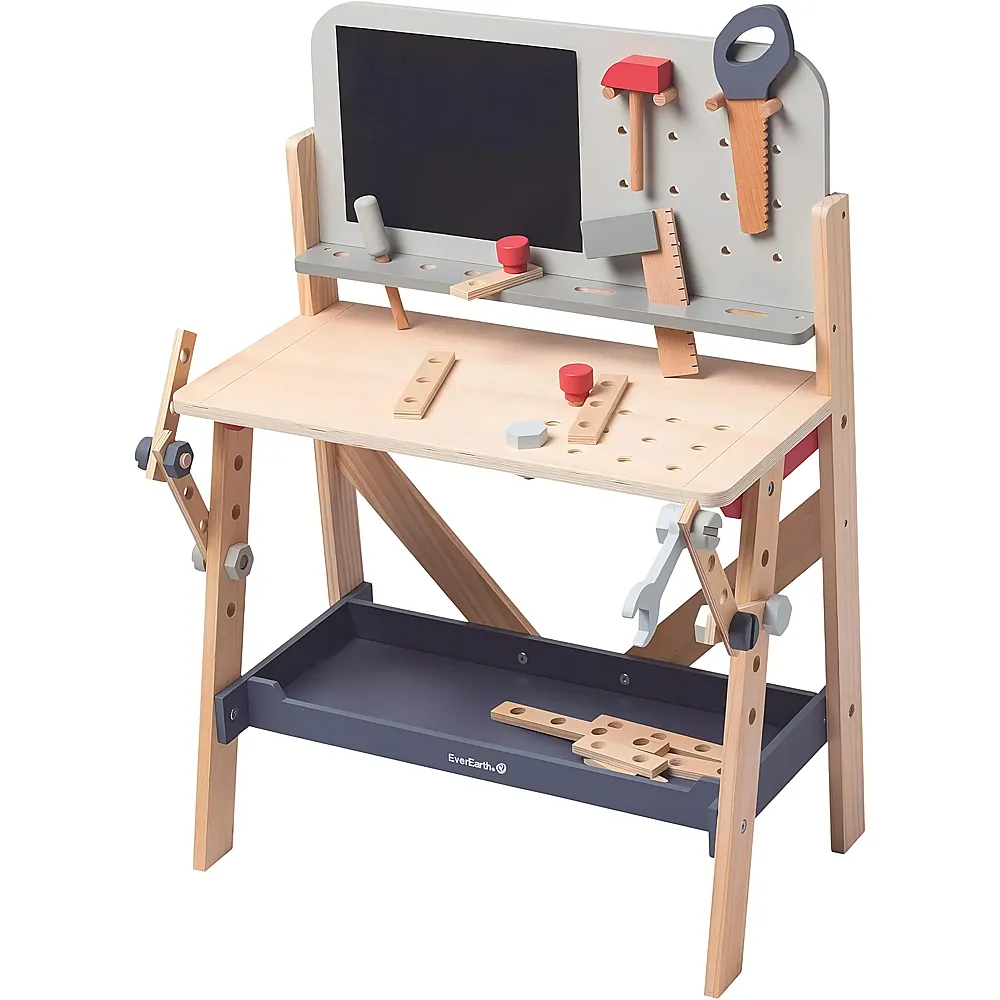 EverEarth Grosse Werkbank aus Holz