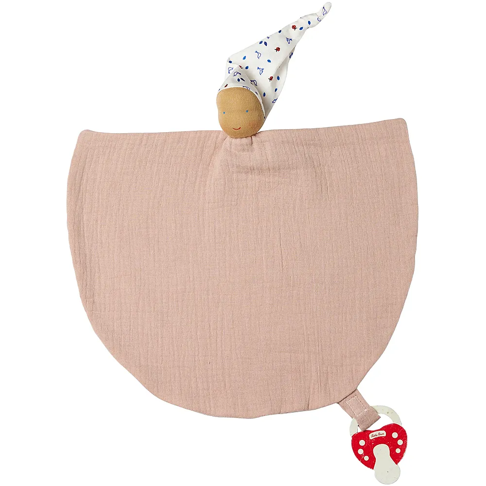 K�the Kruse Waldorf Schmusetuch Wichtel Rose - 30 cm | Schmuset�cher