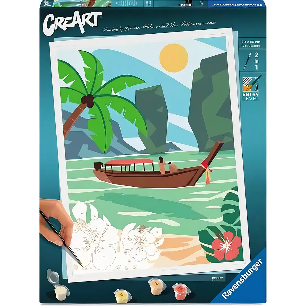 Ravensburger CreArt Malen nach Zahlen - Phuket