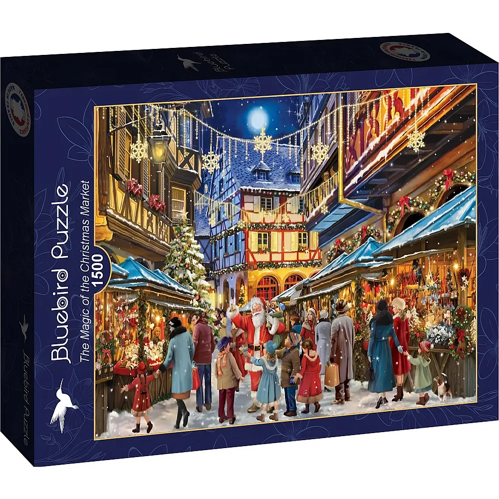 Bluebird Puzzle Zauber des Weihnachtsmarktes - 1500 Teile