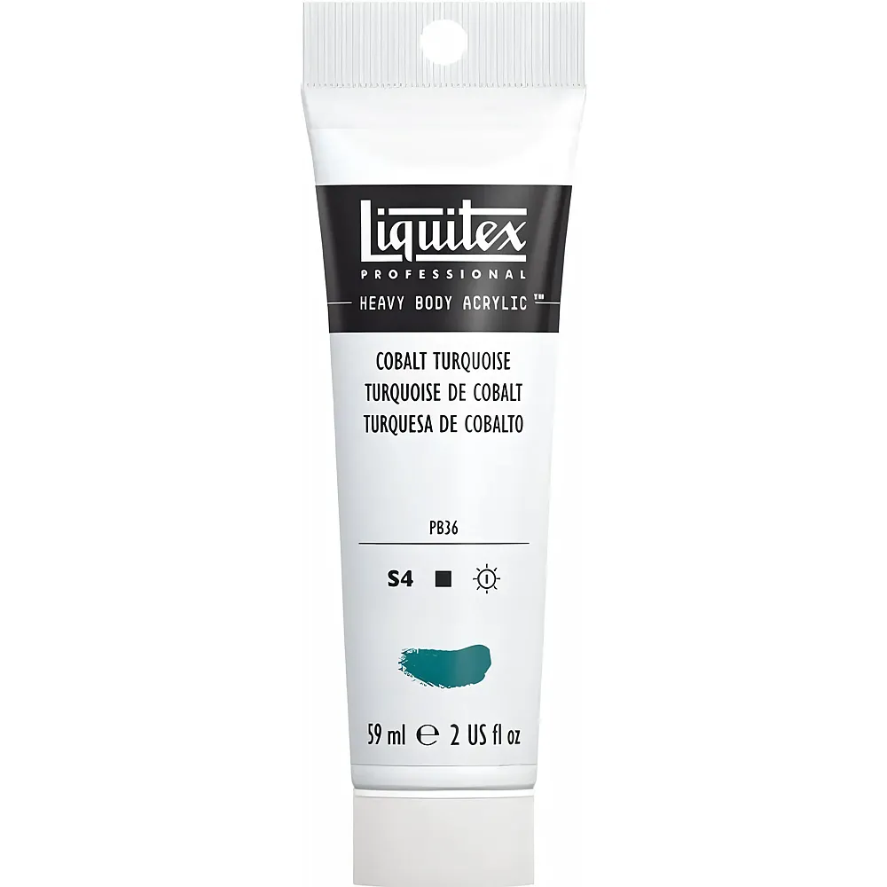 Liquitex Lqx Prof. Heavy Body Acrylfarbe 59ml Tube Kobalttrkis